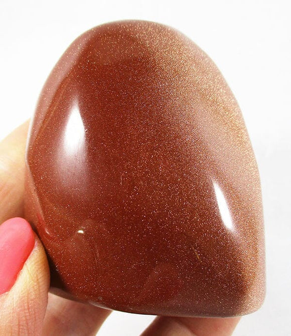 Red Goldstone Freeform | Cut & Polished Crystals | Polished Freeform Crystals