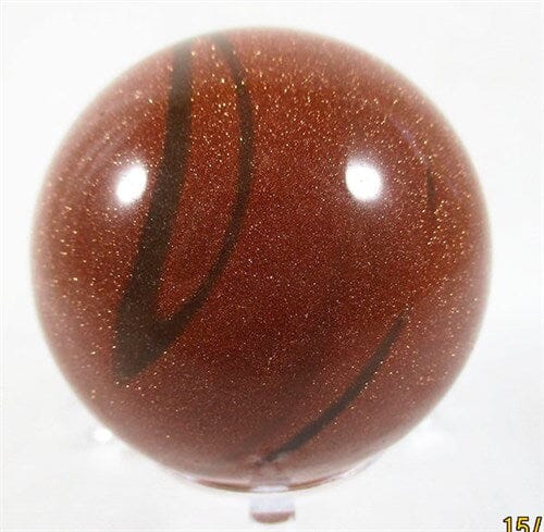 Red Goldstone Sphere - Crystal Carvings > Polished Crystal Spheres