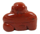 Red Jasper Buddha (Small) | Crystal Carvings | Hand Carved Buddhas