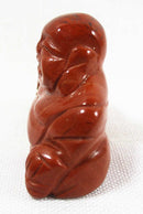 Red Jasper Stone Buddha (Small) | Crystal Carvings | Hand Carved Buddhas