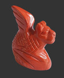 Red Jasper Dragon | Crystal Carvings | Carved Crystal Animals