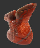 Red Jasper Dragon | Crystal Carvings | Carved Crystal Animals