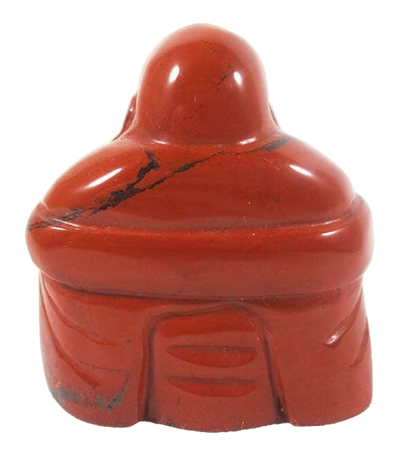 Red Jasper Stone Buddha | Crystal Carvings | Hand Carved Buddhas