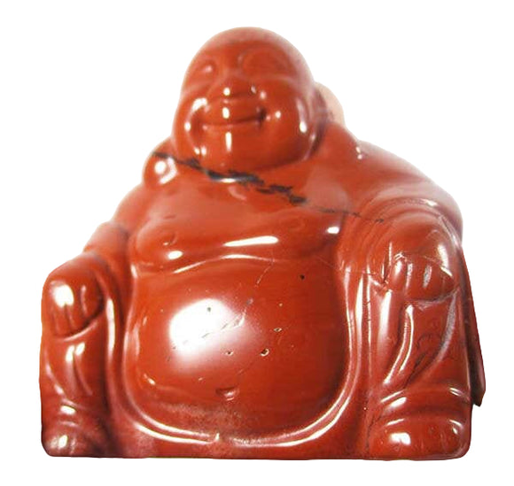 Red Jasper Stone Buddha | Crystal Carvings | Hand Carved Buddhas