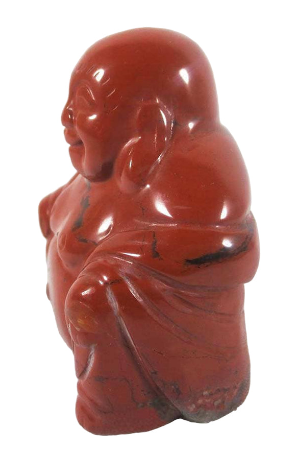 Red Jasper Stone Buddha | Crystal Carvings | Hand Carved Buddhas