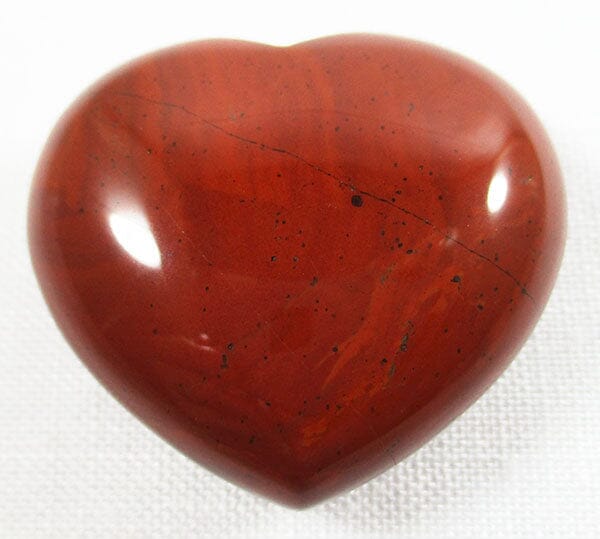 Red Jasper Heart - Crystal Carvings > Polished Crystal Hearts