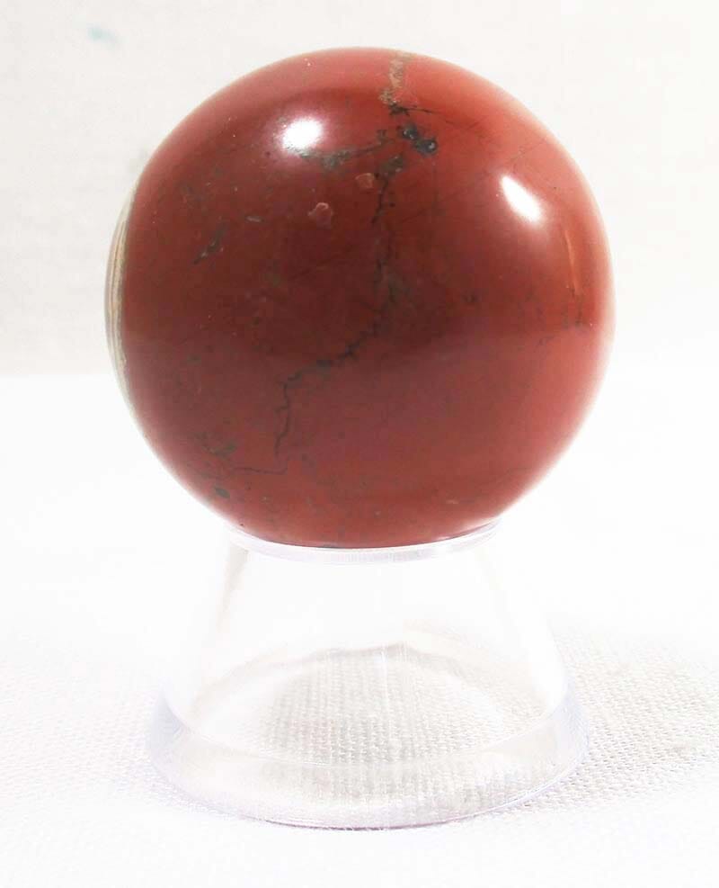 Red Jasper Sphere Smallish - Crystal Carvings > Polished Crystal Spheres