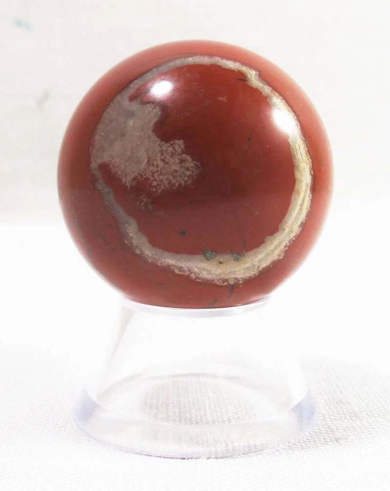 Red Jasper Sphere Smallish - Crystal Carvings > Polished Crystal Spheres