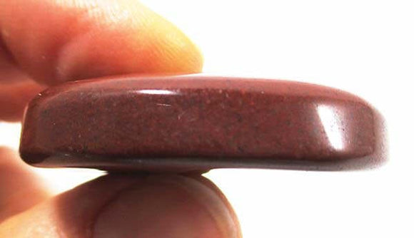 Red Jasper Thumb Stone B Grade | Cut & Polished Crystals | Polished Crystal Thumb Stones