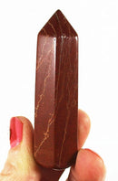 Red Jasper Healing Crystal Wand | Dowsing | Crystal Healing Wands