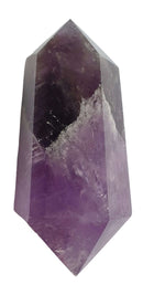 Chevron Amethyst Double Terminated Wand | Dowsing | Crystal Healing Wands