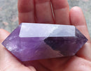 Chevron Amethyst Double Terminated Wand | Dowsing | Crystal Healing Wands
