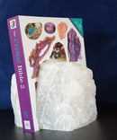 Quartz Crystal Book Ends-2