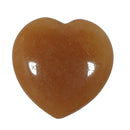 Mini Peach Aventurine Heart | Crystal Carvings | Polished Crystal Hearts