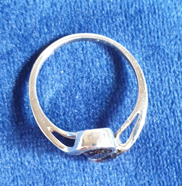 Smoky Quartz Crystal Ring (Size Q) | Crystal Jewellery | Gemstone Rings