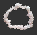Rose Quartz Chip Bracelet | Crystal Jewellery | Gemstone Bracelets