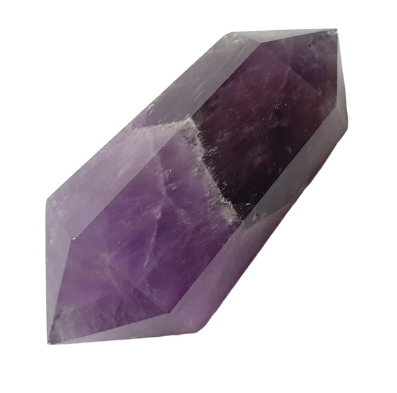 Chevron Amethyst Double Terminated Wand | Dowsing | Crystal Healing Wands