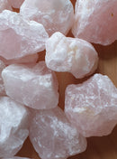 Rose Quartz Rough Chunk B Grade (x1 ) | Natural Crystals | Raw Crystal Chunks