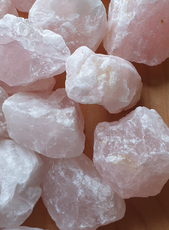 Rose Quartz Rough Chunk B Grade (x1 ) | Natural Crystals | Raw Crystal Chunks