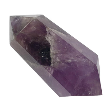 Chevron Amethyst Double Terminated Wand | Dowsing | Crystal Healing Wands