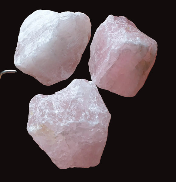 Rose Quartz Rough Chunk B Grade (x1 ) | Natural Crystals | Raw Crystal Chunks
