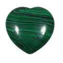 Mini RECONSTITUTED Malachite Heart | Crystal Carvings | Polished Crystal Hearts