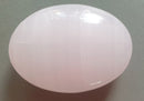 Mangano Calcite Chunky Palm Stone X Thick | Cut & Polished Crystals | Polished Crystal Palm Stones