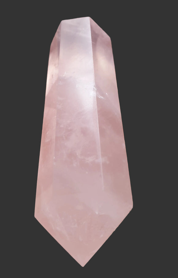 Rose Quartz Double Terminated Wand | Dowsing | Crystal Healing Wands