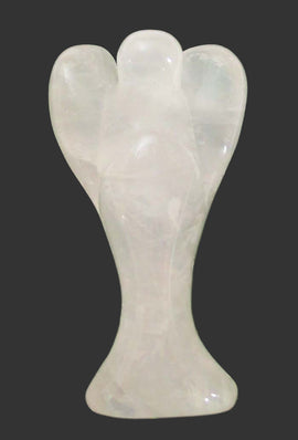 Rose Quartz Angel (Medium) | Crystal Carvings | Crystal Angels