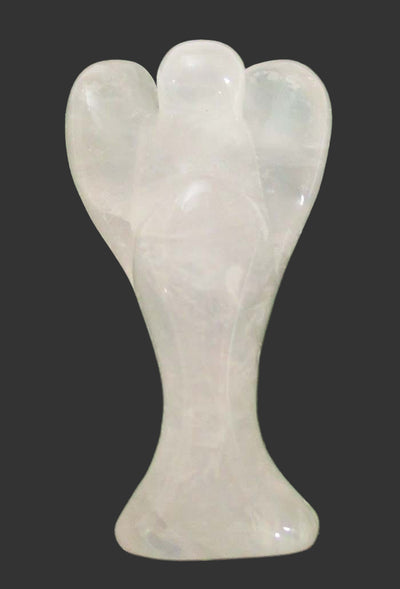 Rose Quartz Angel (Medium) | Crystal Carvings | Crystal Angels