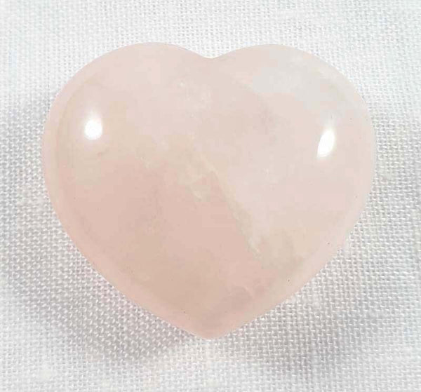 Rose Quartz Heart - 1