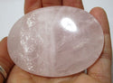 Rose Quartz Palm Stone - 1