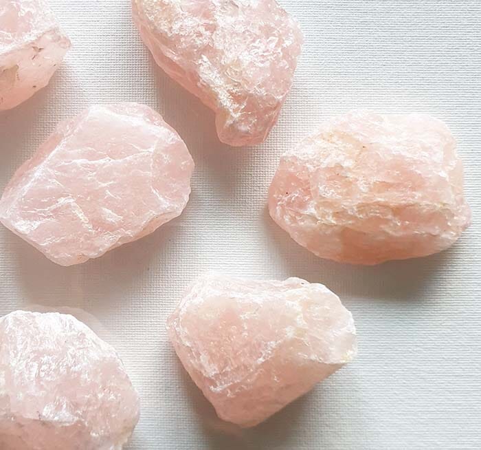 Rose Quartz Raw Chunk (B Grade) x1 - Natural Crystals > Raw Crystal Chunks
