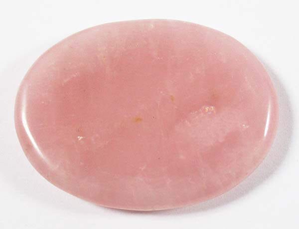 Rose Quartz Thumb Stone - 1