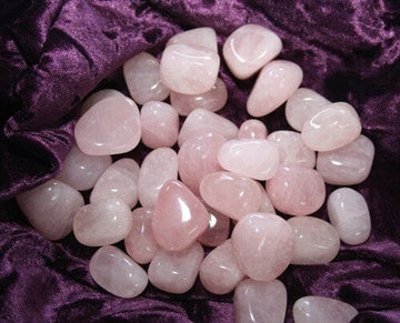 Rose Quartz Healing Crystal Tumble Chips Small (x3) | Cut & Polished Crystals | Polished Crystal Tumble Stones