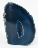 Rough Blue Agate Standing Geode - 1