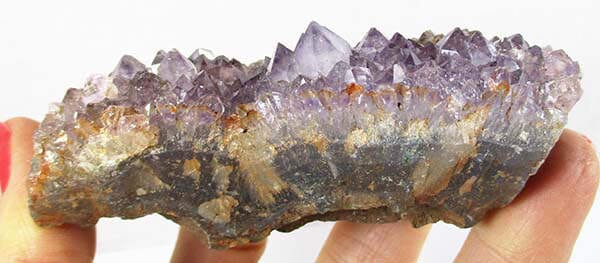 Rough Coppery Amethyst Cluster - Natural Crystals > Natural Crystal Clusters