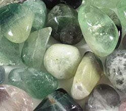 Rough Fluorite Tumbles (x3) Cut & Polished Crystals > Polished Crystal Tumble Stones