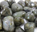 Rough Labradorite Healing Crystal Tumble Stones (x3) | Cut & Polished Crystals | Polished Crystal Tumble Stones