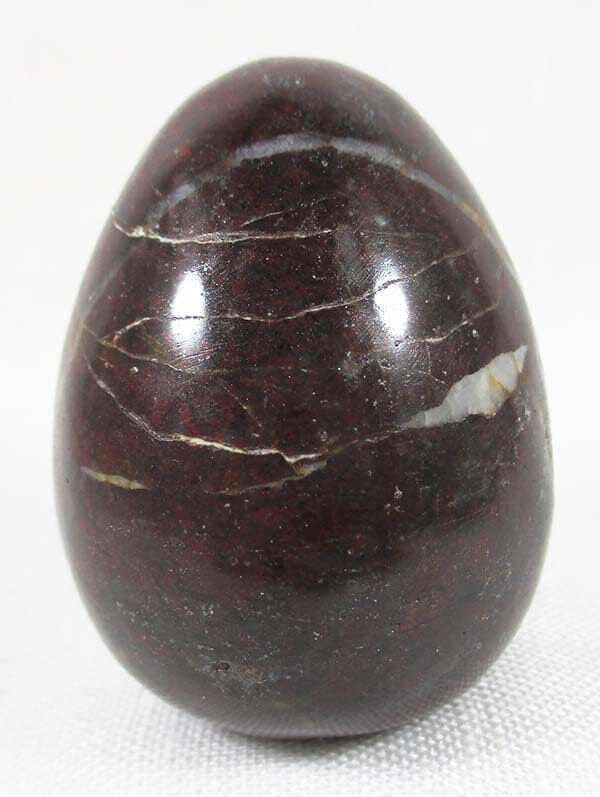 Rough Poppy Jasper Egg - 1