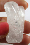 Rough Quartz Guardian Angel (Medium) | Crystal Carvings | Crystal Angels