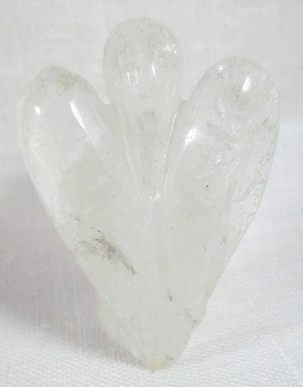 Rough Quartz Angel (Medium) - Crystal Carvings > Crystal Angels