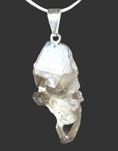 Rough Smoky Quartz Crystal Cluster Pendant (Sm) | Crystal Jewellery | Crystal Pendants