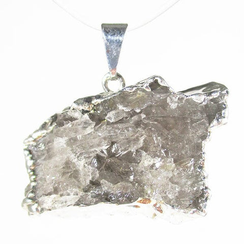 Rough Smoky Quartz Pendant (Small) Crystal Jewellery > Crystal Pendants
