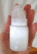 Selenite Skyscraper (Medium) x 1 | Cut & Polished Crystals | Crystal Obelisks & Natural Points