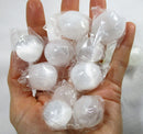 Selenite Tumble Stones (x3) | Cut & Polished Crystals | Polished Crystal Tumble Stones