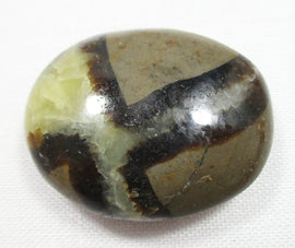 Septaria Thumb Pebble | Cut & Polished Crystals | Polished Crystal Thumb Stones