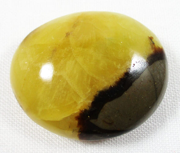 Septaria Thumb Pebble | Cut & Polished Crystals | Polished Crystal Thumb Stones