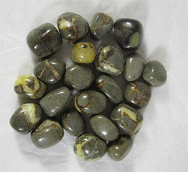 Septaria Tumble Stones (x3) | Cut & Polished Crystals | Polished Crystal Tumble Stones