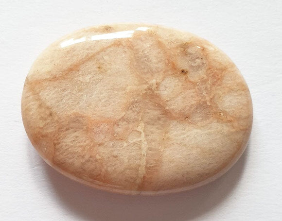 Shaded Moonstone Thumb Stone | Cut & Polished Crystals | Polished Crystal Thumb Stones